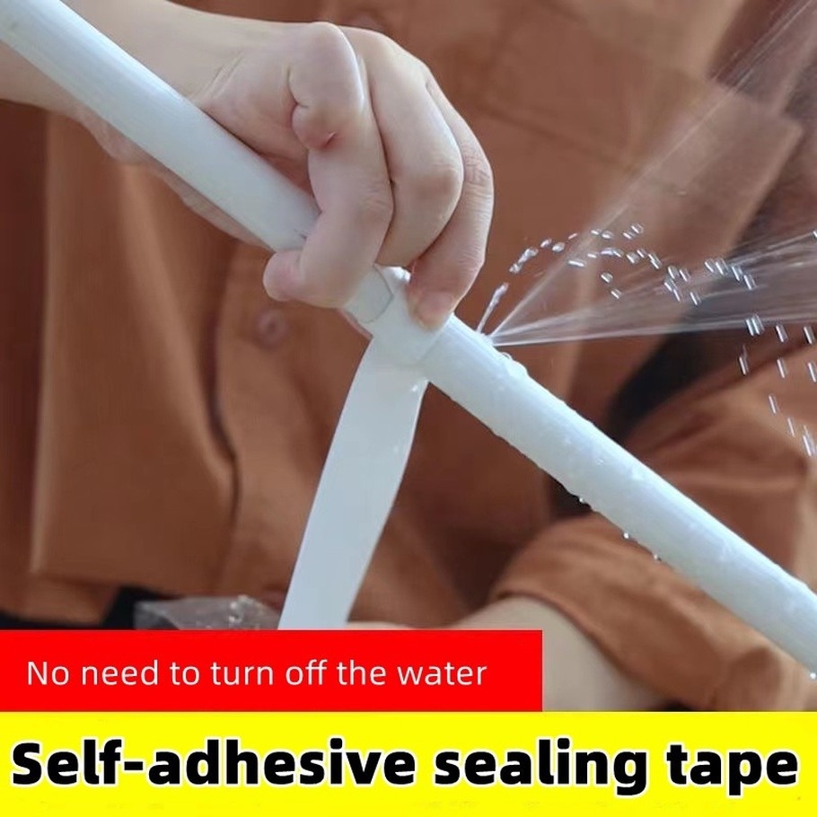Cuộn Băng Keo Silicone Cách Điện Chống Rò Rỉ Chống Thấm Nước Dài 1m