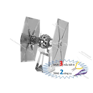 Mô Hình Lắp Ghép kim Loại 3D Phi Thuyền Tie Fighter (F/O)