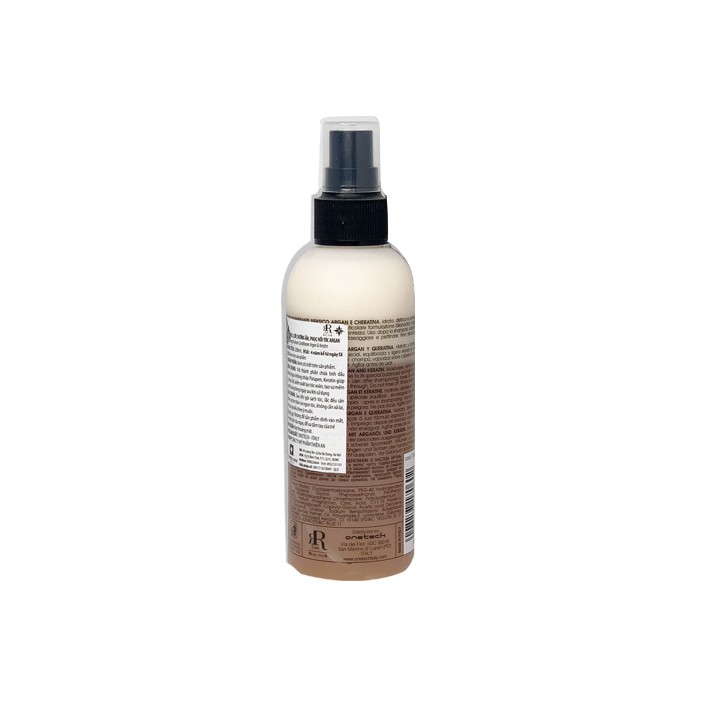 Xịt dưỡng 2 lớp dưỡng ẩm và phục hồi tóc Rrline Argan Leave in Conditioner 200ml