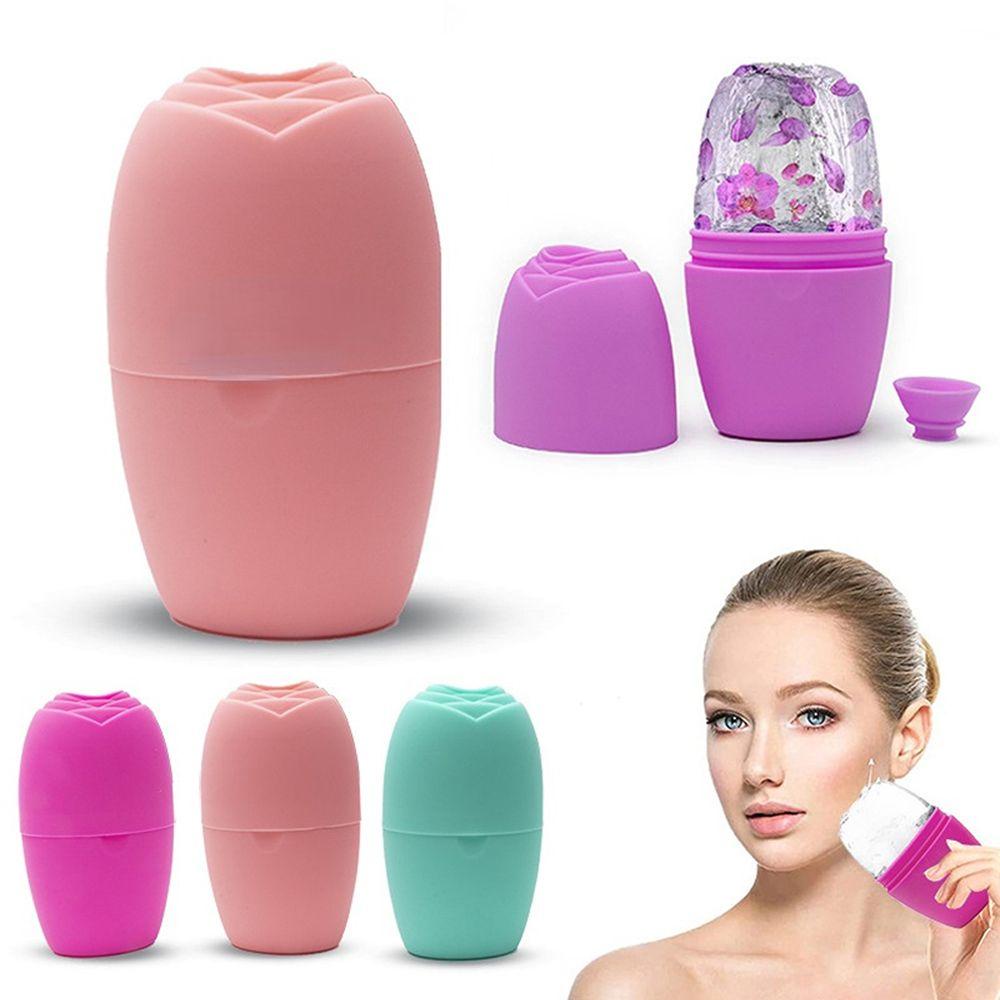 Cây Lăn Mát Xa Mặt Bằng Silicone Giúp Thu Nhỏ Lỗ Chân Lông