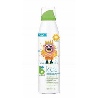 Babyganics Kids Sunscreen Continuous Spray 50 SPF, 6oz (chai)