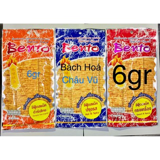 Combo 3 Gói Mực Bento 6gr 3 Vị