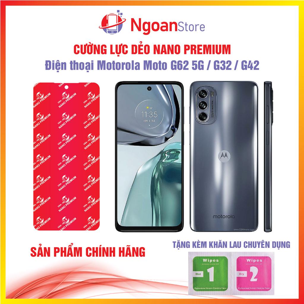Cường lực dẻo Nano cho Điện thoại Motorola Moto G62 5G / G32 / G42 - Ngoan Store