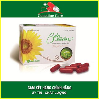 Bảo Xuân Gold Dảnh Cho Phụ Nữ 30 Đến 50 , Hộp 30 Viên , Coastlinecare Pharmacy