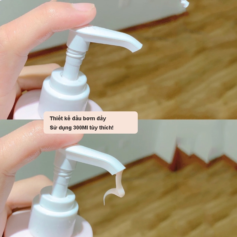 RNW Kem dưỡng thể Nicotinamide hương trái cây dưỡng ẩm lâu trôi 300g