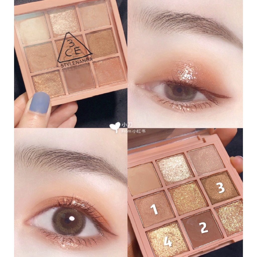 [Hàng mới về] Bảng Phấn Mắt Mang Tâm Trạng Thoải Mái Với 9 Tông Màu Xinh Xắn Dành Cho Nữ | BigBuy360 - bigbuy360.vn