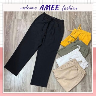 Quần đũi nữ baggy chun Amee Fashion
