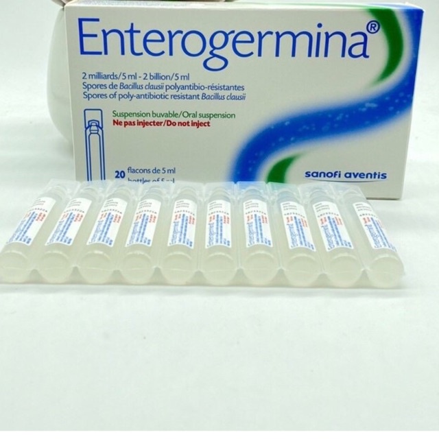 men vi sinh enterogermina sanofi 2 billion/5ml (ý italy) cho trẻ sơ sinh trẻ nhỏ người lớn phụ nữ mang thai cho con bú
