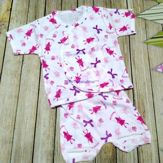 Bộ Ngắn dán Borip sơ sinh, bé gái, bé trai THT