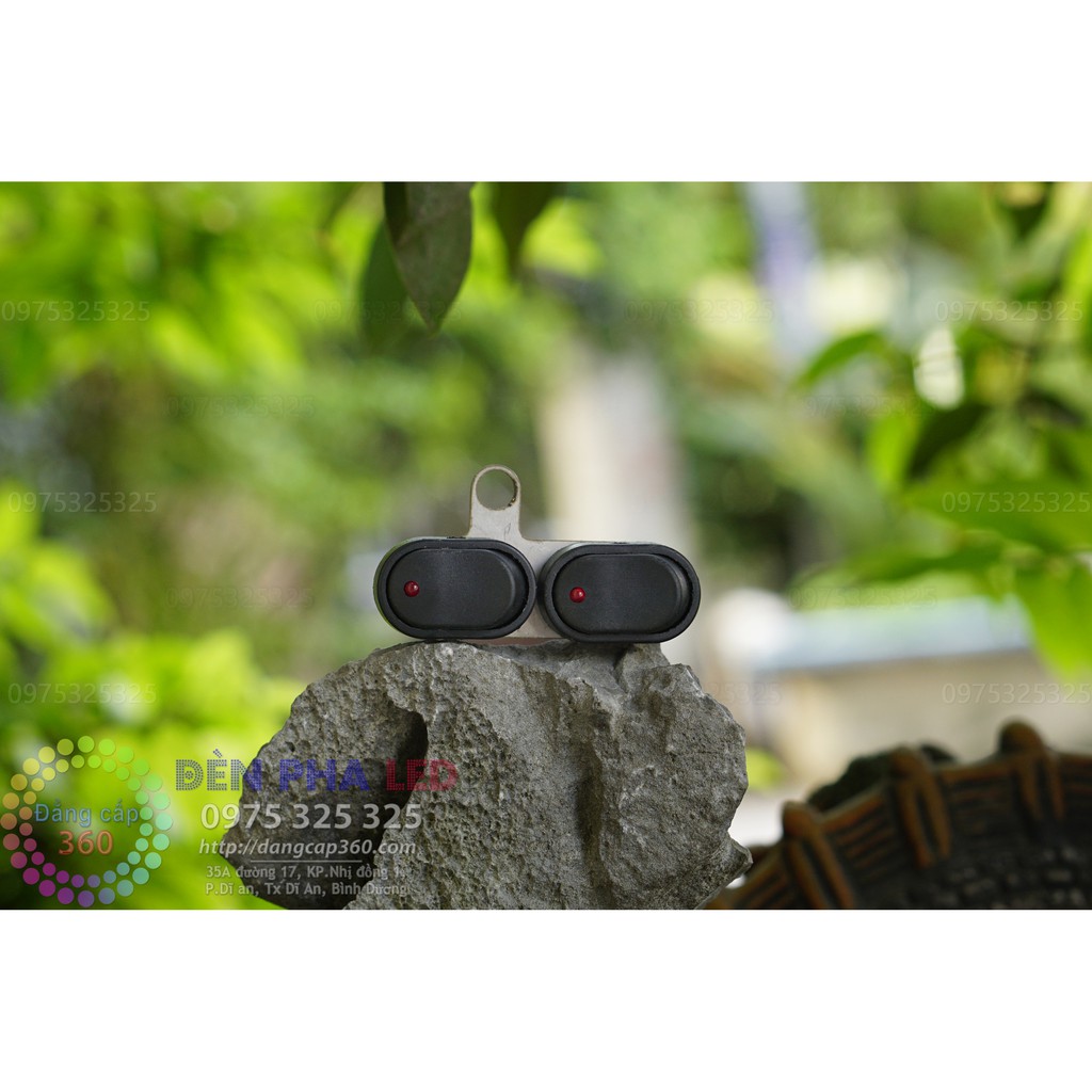 Công tắc led ghi đông loại TỐT - CT BMW. - tay lái - nút đôi K1