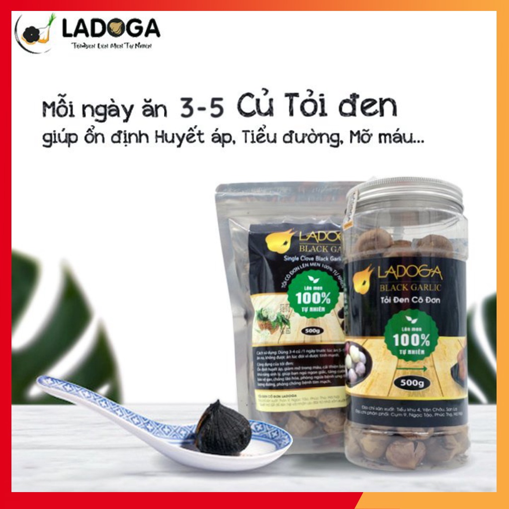 Tỏi đen cô đơn, đóng túi 250g và 500g được lên men tự nhiên 100% theo công nghệ nhật bản Rất tốt cho tiêu hóa