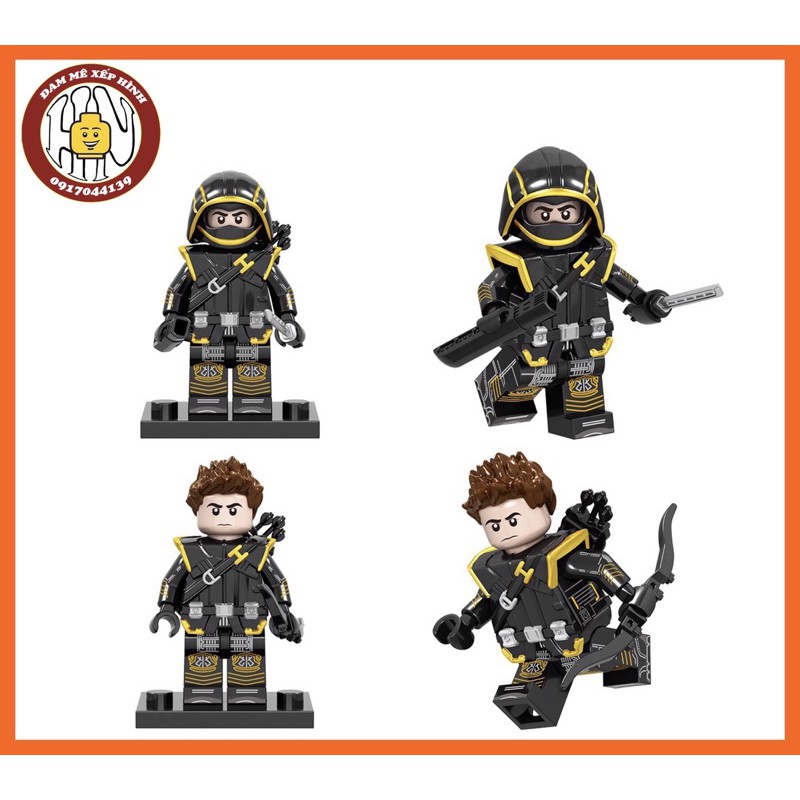 Đồ chơi minifigures - Ronin endgame - Hawkeye - marvel - Suit cao cấp - Ảnh thật !