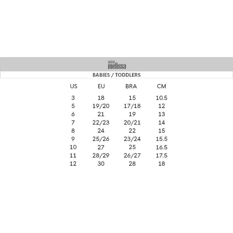 Giày búp bê Melissa cho bé gái