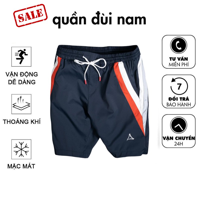 Quần đùi nam 💕SALE HOT💕 quần gió nam thể thao, mặc nhà trẻ trung đẹp hàn quốc tập dãn gym,mặc ở nhà mùa hè (Mã GIO002)