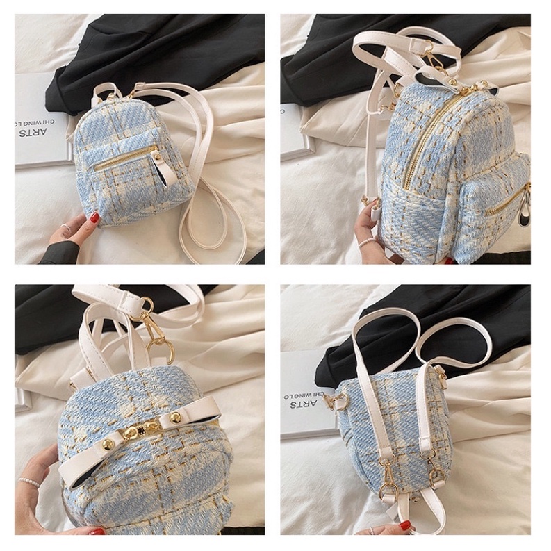 Balo mini Zara cao cấp cao 21cm