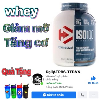 Thực phẩm hỗ trợ tăng cơ Whey iso100 71 lần dùng