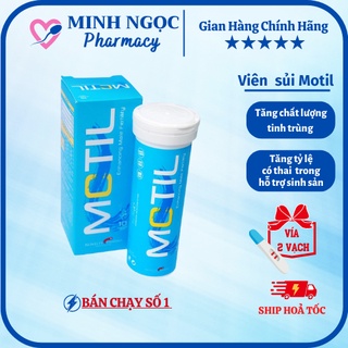 MOTIL tăng thụ thai, tinh trùng tăng chất lượng và số lượng, hỗ trợ vô sinh hiếm muộn