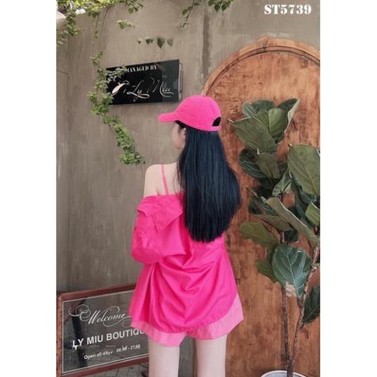 [ 𝐅𝐑𝐄𝐄 𝐒𝐇𝐈𝐏 ] SET 4 MÓN HỒNG BABY KÈM MŨ