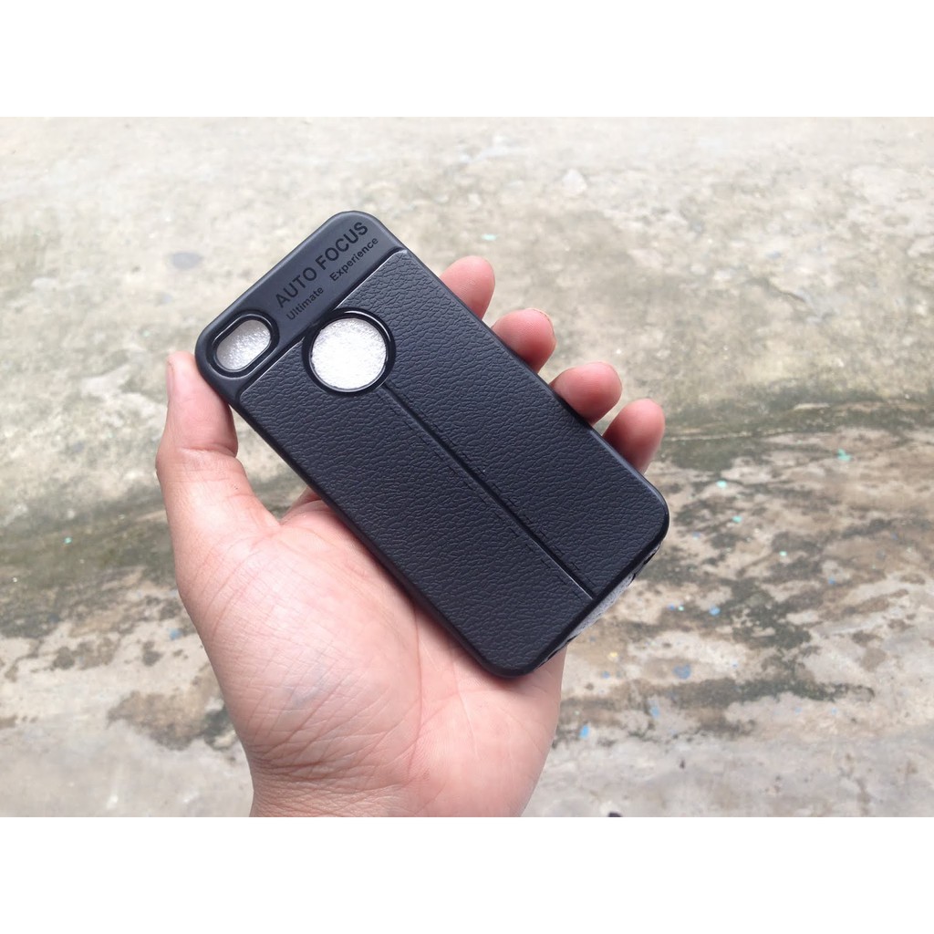 Ốp lưng iPhone 4 4s giả da Auto Focus chống sốc giá rẻ