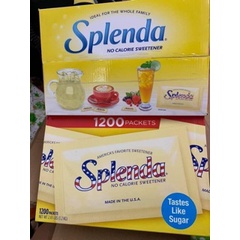Combo gói Đường ăn kiêng Splenda cho người bệnh tiểu đường, ăn kiêng, Keto DAS, Sweetener Sugar Replacement.