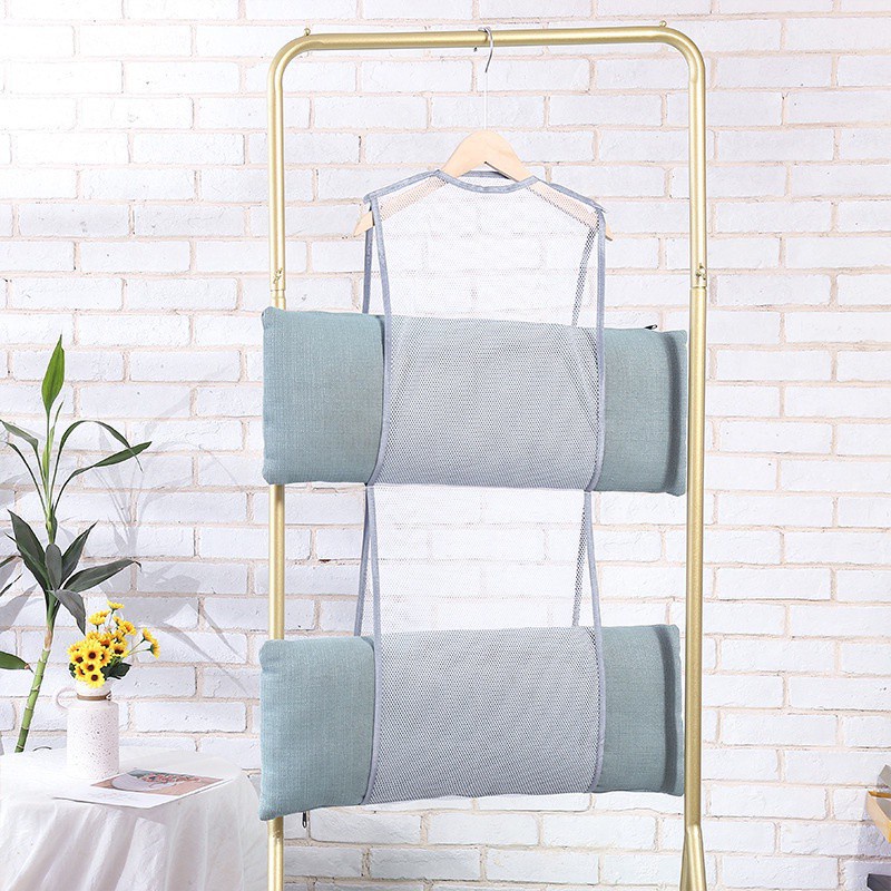 Túi Lưới Phơi Gối / Đồ Chơi Đa Năng Chống Gió / Bụi Bẩn Màu Sắc Ngẫu Nhiên JP5