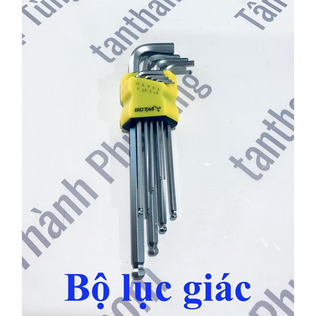 Bộ lục giác đầu bi - 9 cây