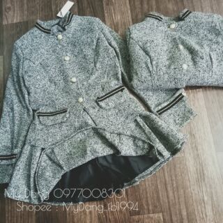 Set dạ tweed