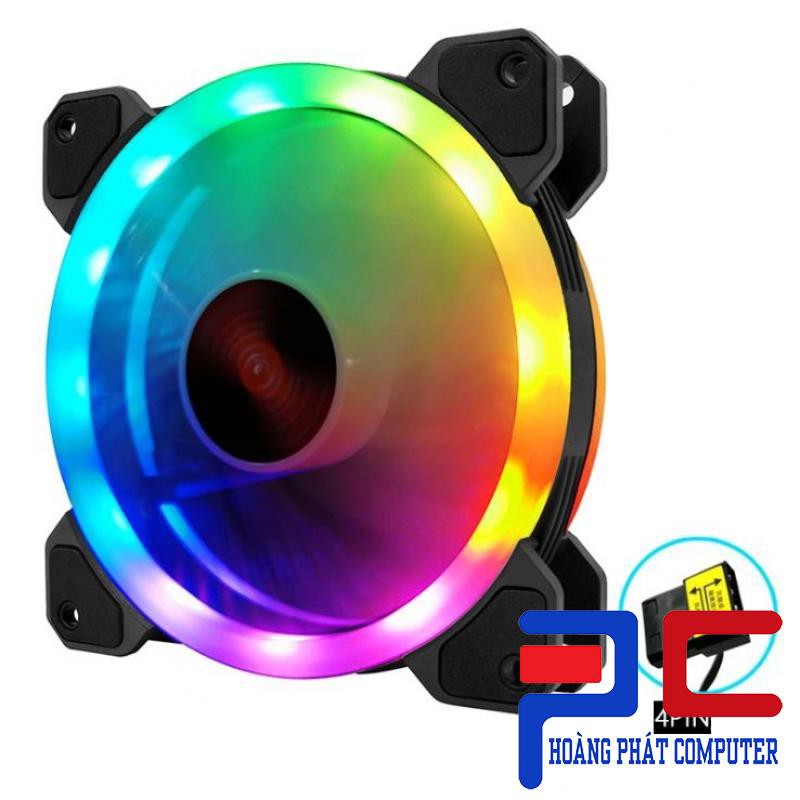 Quạt Trang Trí  Coolmoon RGB K2 (KO HUB) | NEW BH 12T