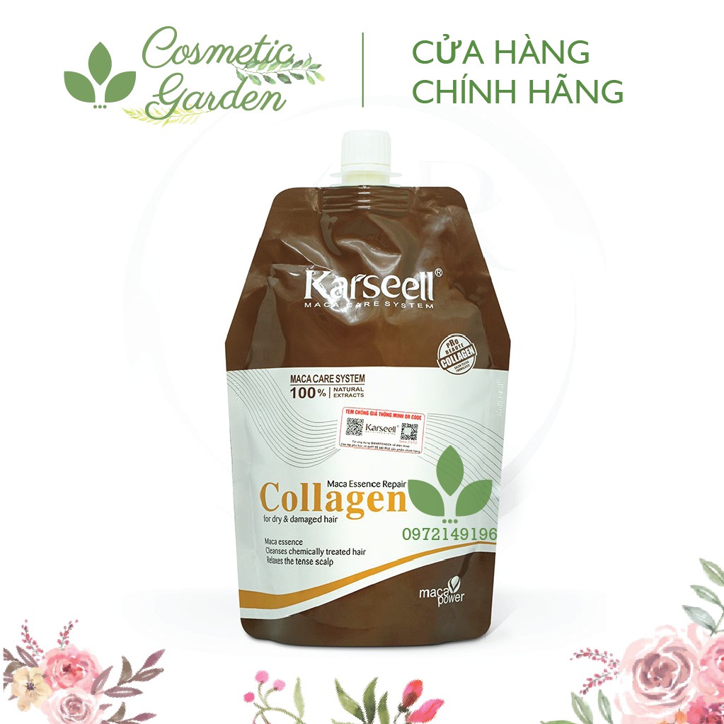 Hấp Ủ Dầu Karseell Maca Collagen Chính Hãng Siêu Mượt 500ml[sanvatvn710] | BigBuy360 - bigbuy360.vn