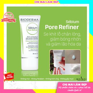 Kem dưỡng se nhỏ lỗ chân lông và hạn chế tiết dầu Bioderma Sébium Pore refiner 30ml