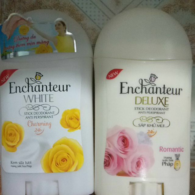 Lăn khử mùi nữ ENCHANTEUR Charming/Sensation/Romantic 40g/ Lăng khử mùi nữ Enchanteur Charming 50ml