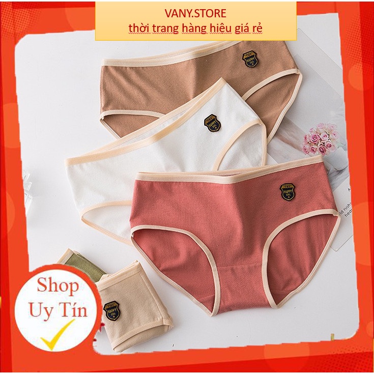 Quần Lót Nữ Hàng Xuất Nhật Happy girl chất cotton thoang mát , tôn dáng mã B05