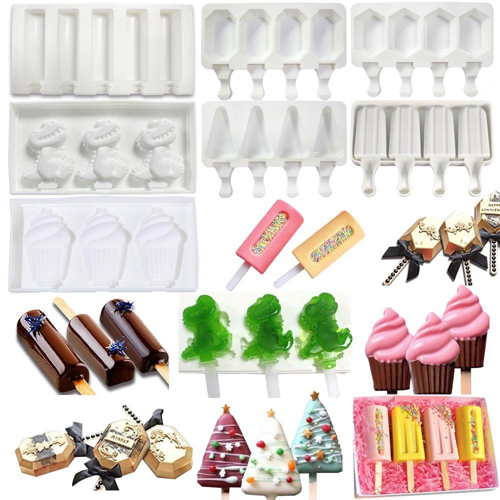 Khuôn Silicone Làm Kem / Sô Cô La Tại Nhà