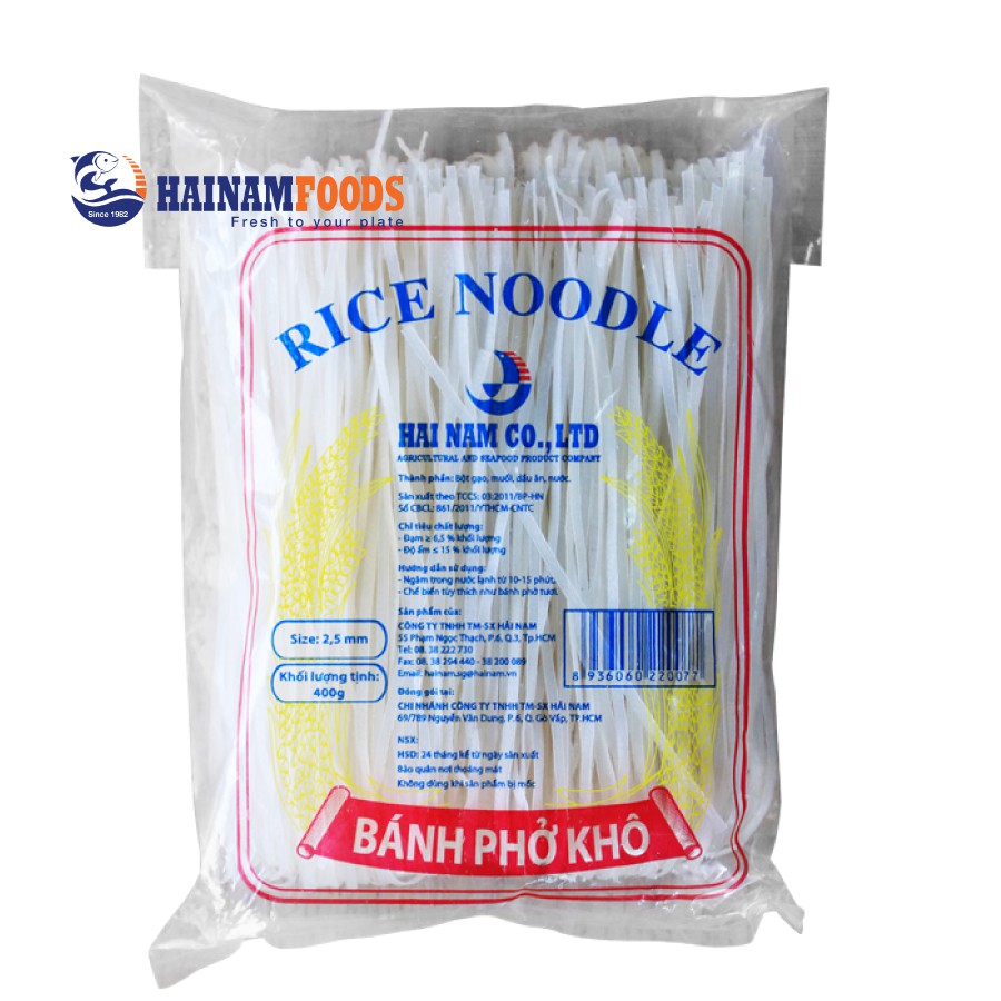 BÁNH PHỞ KHÔ 2.5MM