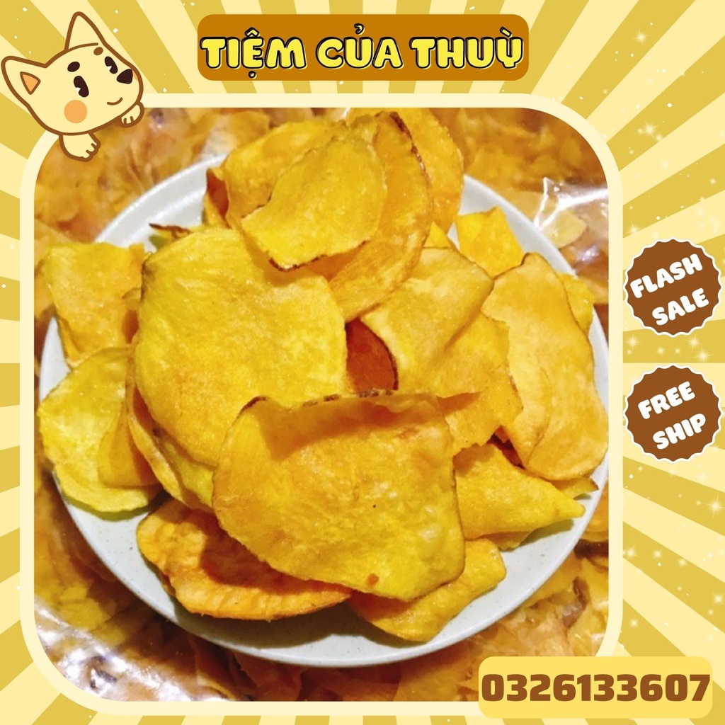 500G Khoai Lang Sấy Mật Ong, Đặc Sản Đà Lạt Thơm Ngon Giòn Rụm
