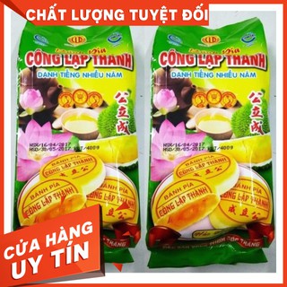 [hot][FREESHIP 99K TOÀN QUỐC Combo 2 gói Bánh Pía Đậu Xanh Sầu Riêng Hảo Hạng - Công Lập Thành - 400g (4 bánh)