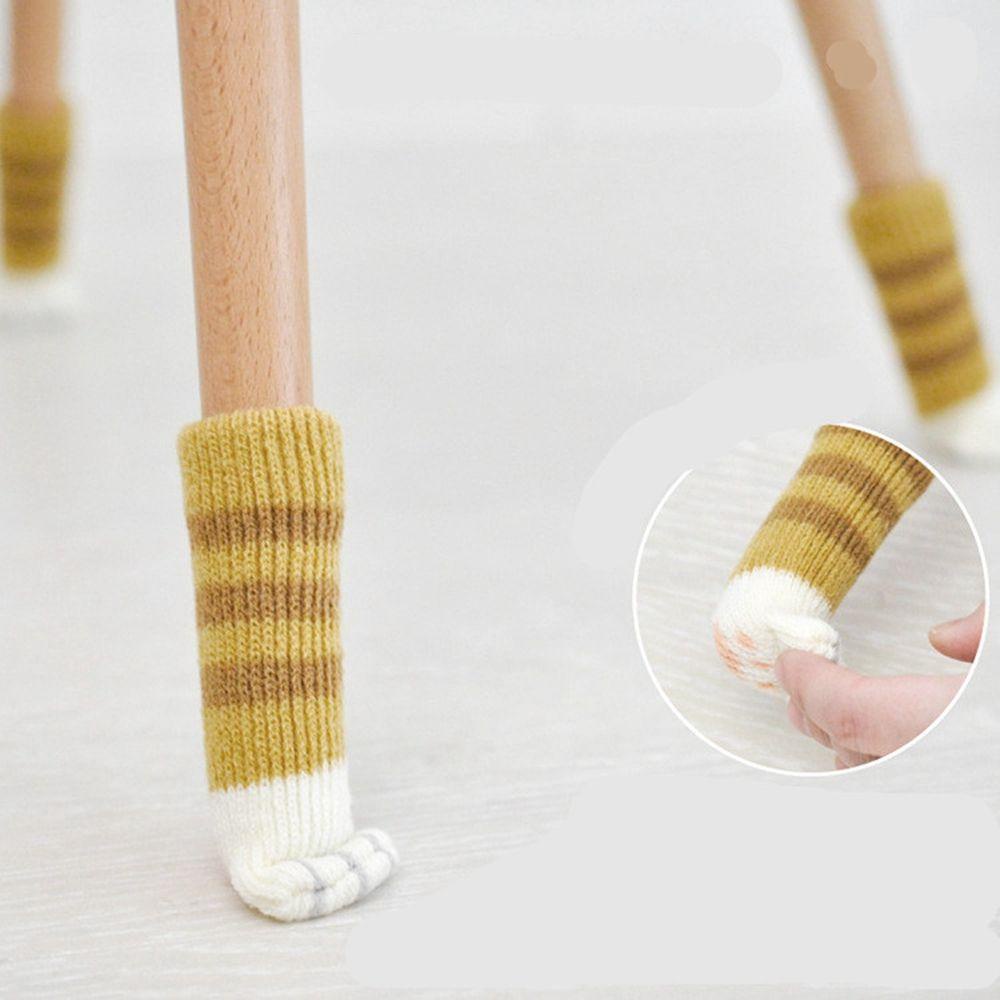 Bộ 4 Vỏ Bọc Chân Ghế Chống Trượt Chống Cào Xước Tiện Dụng