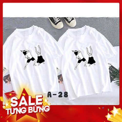 Áo thun Cặp Đôi Nam Nữ Couple - Trồng chuối ló shịp :D (Giá chỉ bao gồm 1 áo) - Hàng nhập khẩu