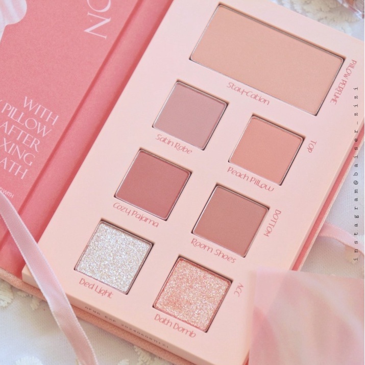 Bảng phấn mắt  Espoir 2021 F/W Lookbook Eye Palette Pillow Peach Kit