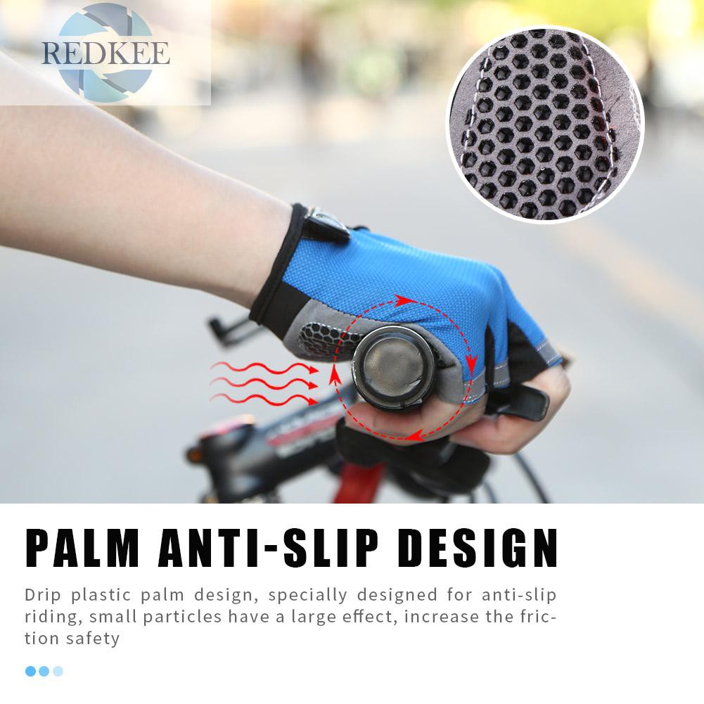 Găng Tay Thể Thao Hở Ngón Chống Trượt