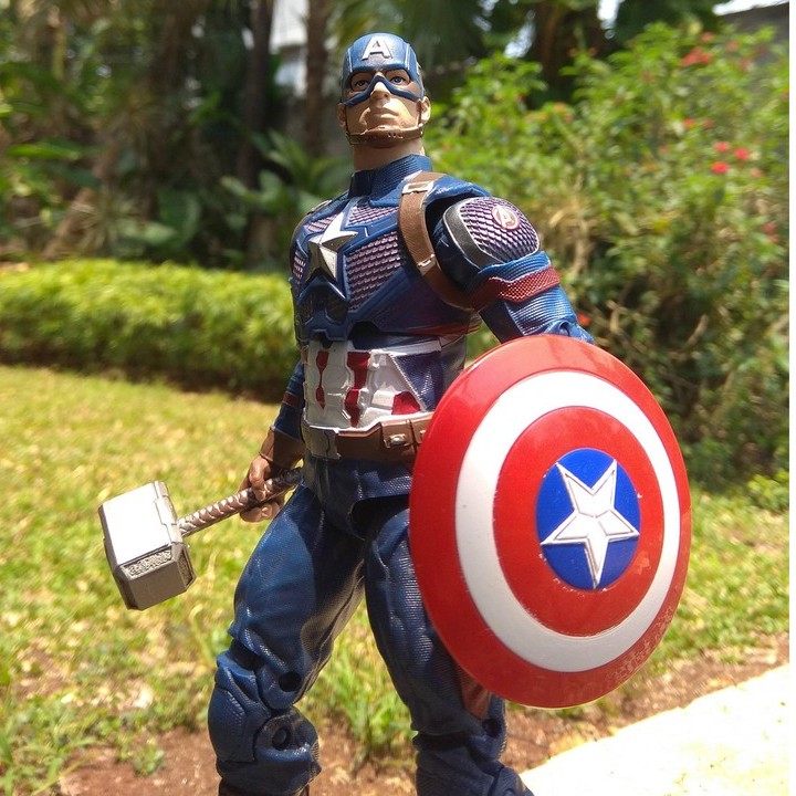 Mô hình Cap Captain America ZD toys 7 inch, đội trưởng Mỹ - Avenger