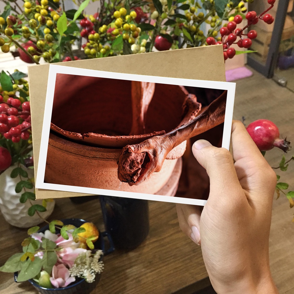 Postcard, Thiệp trang trí, quà tặng lựu niệm chủ đề  Việt Nam - P2, Tặng kèm bì thư giấy Kraft