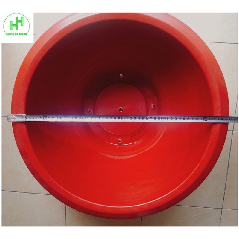Set 02 Chậu nhựa trồng cây có lỗ/bít lỗ T58 kt 56x28cm