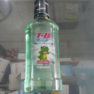 Nước súc miệng TB kid trẻ em chai 250ml
