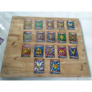 Bộ 17 thẻ Advent Final Vent - KamiShop - Kamen Rider Card