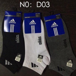 Thích: combo 10 đôi tất nam cổ ngắn addidas
