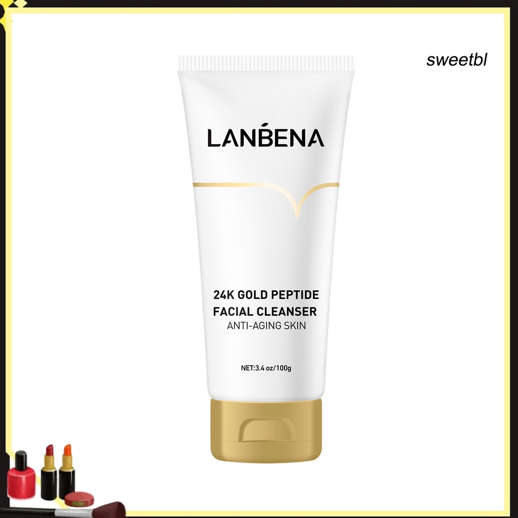 ST LANBENA Mild Deep Cleansing Moisturizing Foam Facial Cleanser Cream Skin Care