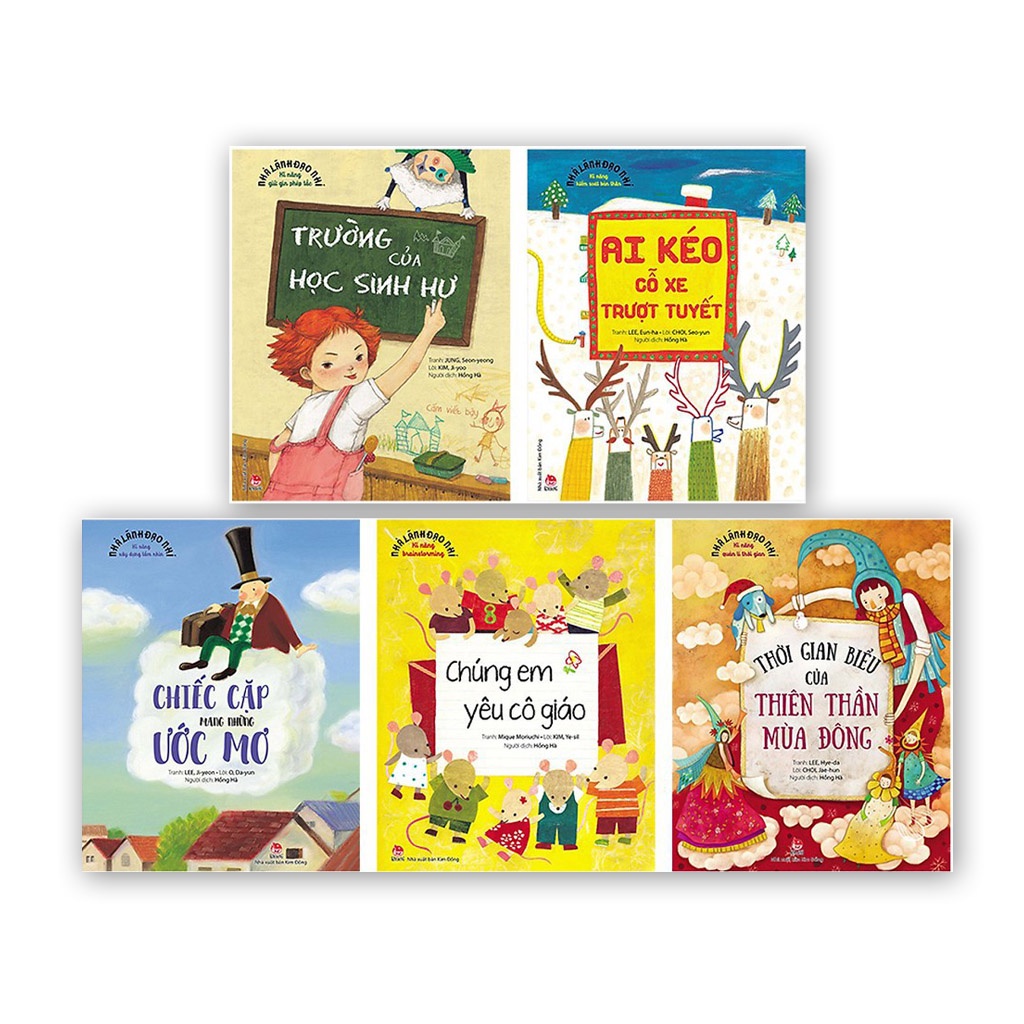 Sách - Combo 5c Nhà Lãnh Đạo Nhí ( Lẻ Tập) - Kim Đồng