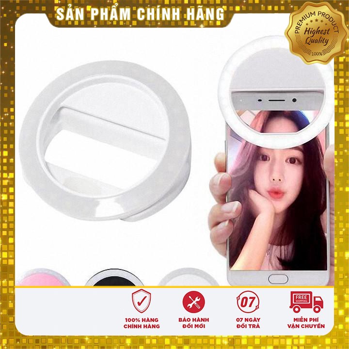 Đèn led tròn chụp ảnh cho điện thoại dạng kẹp Selfie Ring Light