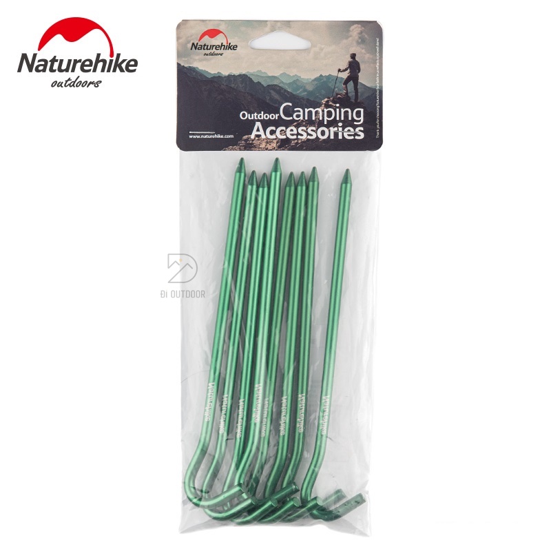 Cọc Ghim Lều Naturehike Hợp Kim Nhôm 18cm